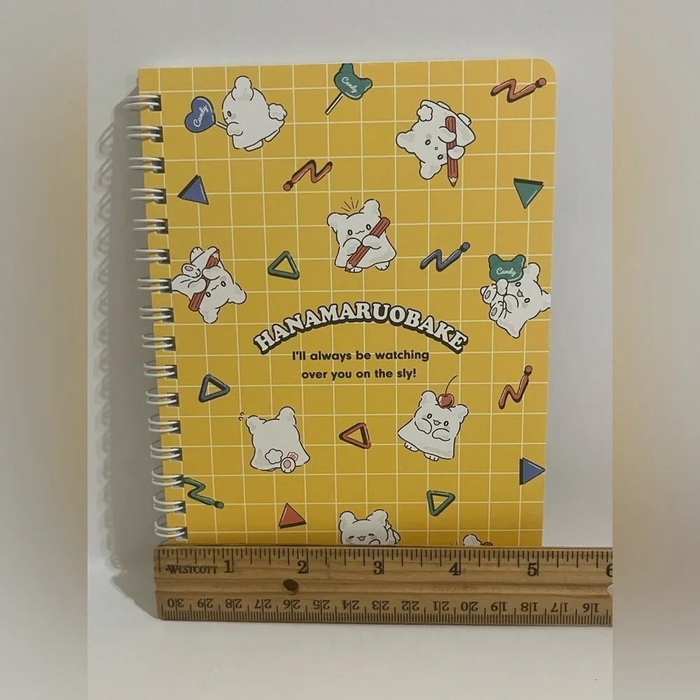 Sanrio Hanamaruobake Spiral Notebook